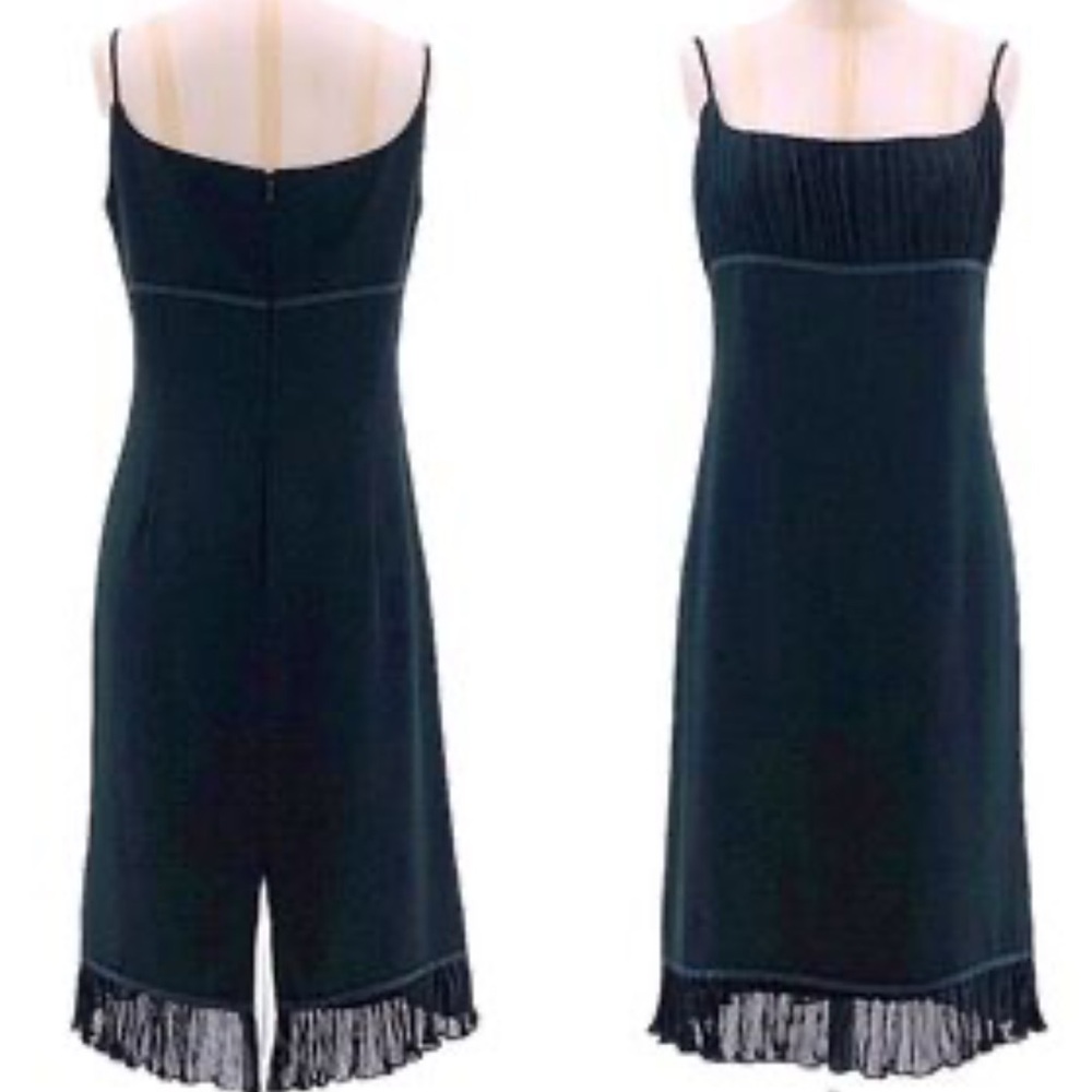 Anne Stanley for Saks Fifth Avenue Vintage Special Occasion Black Evening Dress